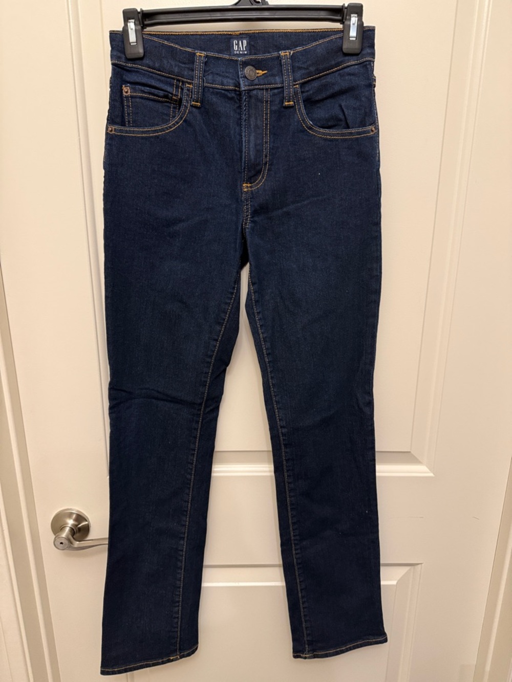 Boys GAP Slim Straight Leg Jeans in Dark Blue size 16